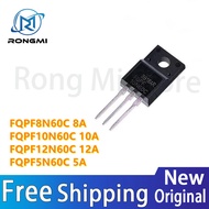10Pcs FQPF8N60C 8A FQPF10N60C 10A FQPF12N60C 12A FQPF5N60C 5A 600V 8N60C 10N60C 12N60C 5N60C TO-220F