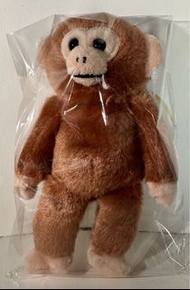 日版 AMUFUN 啡色猩猩 馬嬲 猴子 毛公仔 掛飾 吊飾 KC