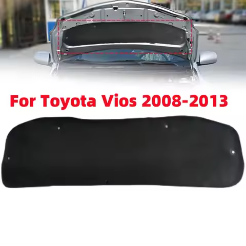 Car Front Hood Engine Sound Insulation Pad Cotton Soundproof Cover Heat Insulatio Mat For Toyota Vio