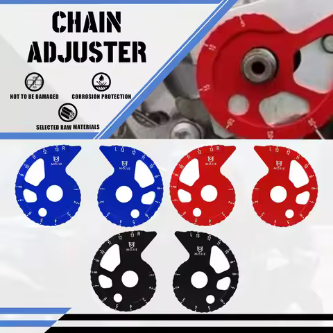 Motorcycle Accessories Chain Adjuster Spare Parts Regulator Kit For YAMAHA DT 125R DT125R 1990-2002 