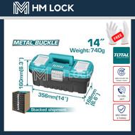 17" inch THÙNG ĐỰNG ĐỒ NGHỀ KHÓA KIM LOẠI TOTAL - HÀNG CHÍNH HÃNG - TPBX0172 - HM LOCK