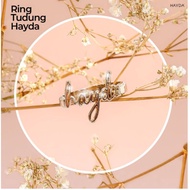 Brooch Gold Hayda Scarf Ring Tudung Bwal Gold Hayda Signature - Hayda Scarf Tudung Bawal Accessories