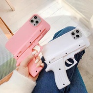Phone Case For Reno 6Z 8 8Z 10 10Pro 11 11Pro 11F 12 12Pro 12F 13 13Pro 13F 4G 5G Pistol Model Phone