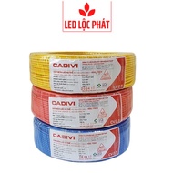 Dây cáp điện cadivi 2.5 dây điện đơn cadivi 1.5 4.0 6.0