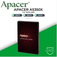 AS350X  128GB /256GB / 512GB / 1TB SSD (เอสเอสดี) APACER AS350X (3D NAND SATA III 6Gb/s) ประกัน 3 ปี