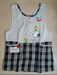 全新日本Snoopy 圍裙 家居服 工作服