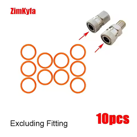 10PCS PU Polyurethane O-rings for Sodastream Soda Marker Quick Disconnect Release Socket Seals Seali