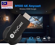 Anycast M100 4K Wireless HDMI Receiver Work with Miracast DLNA Without Switching