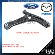 FORD FIESTA (2008 - 2019) MAZDA MAZDA2 DE (2007 - 2014) - D651-34-300 FRONT LOWER ARM RIGHT ( EASY A