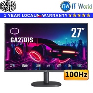 Itw | Cooler Master Gaming Monitor 27" (1920 x 1080 FHD) / 100Hz / IPS / 1ms (MPRT) / GA2701S