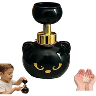 KEBETEME 2PCS New Cat Paw Foaming Soap Dispenser Cute Cat/Dog Shaped Hand Soap Foam Soap Pump Bottle