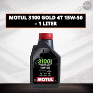 MOTUL 3100 GOLD 4T 15W-50 – 1 LITER