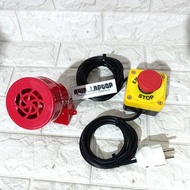 Emergency siren emergency push panic button siren alarm 5m