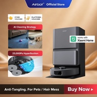 Airbot L50 Master | Robot Vacuum 23,000Pa | Mop Arm Extension | AntiTangle Roller | Hot Drying | Mij