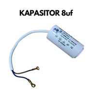 WHOLESALE 8 uf 450 V SOVA Capacitor Round Cable Capacitor/ 8 uf 450 V Water Pump Capacitor/ Round Ca