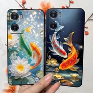 Case for oppo a57 2022 / a77s with lucky carp print