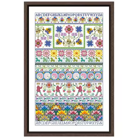 Plight of Fancy cross stitch kits 18ct 14ct 11ct unprint fabric cotton thread DIY embroidery kit hom