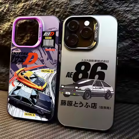 Anime Initial D AE86 Phone Case for OPPO Realme 5 8 8i 9i 10 11 12 Pro C12 C15 C20 C21Y C31 C33 C35 