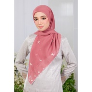 ARIANI SQUARE FIORE VOILE EMBROIDERY