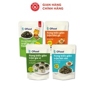 Combo 4 gói rong biển giòn trộn 4 vị Ofood gói (30g)