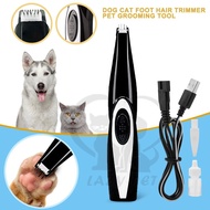 USB Rechargeable Pet Dog Cat Grooming Paw Fur Trimmer Cutter Clipper Shaver