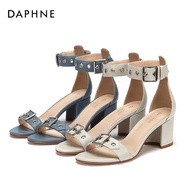 [DAPHNE SANDAL DAPHNE with cross straps, square sole, 6p