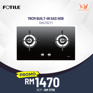 Fotile 78cm Built-in 2 Burners Gas Hob GHG78211