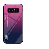 Samsung Galaxy Note8 Note 8 Gradient Color Hard Back Cover