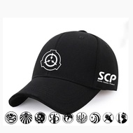 SCP Foundation Men Women Youth Sunscreen Baseball Hats All-Match SCP Foundation anime Straw Hats Tou