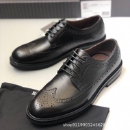 ZEGNA New Style Men's Brock Carved Cowhide Leather Shoes