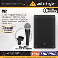 Behringer B1X 250W All-in-One Portable PA System (B-1X)