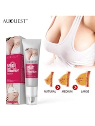 Auquest 增大乳房必備精油快速生長霜增加乳房更大增強按摩胸部增大女性護理