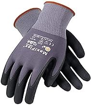 MaxiFlex PIP 34-874/M Maxi Flex Ultimate 34874 Foam Nitrile Palm Coated Gloves, Gray, Medium (Pack of 12)