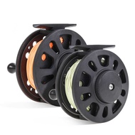 BELGLA Lined Fly Fishing Reel with Fly Fishing Line Main Line Strand Fly Fishing Set Fishing Gear
