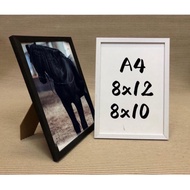 Frame woode A4/8x10/8x12 with plexiglass