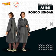 Elephant Brand Jas Hujan Ponco Lengan Mini