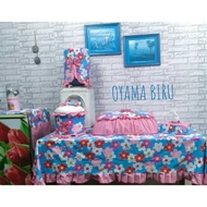 Homeset/kitchenset tablecloth Oyama biru