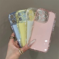 Beautiful Cute Jelly Color Casing iphone 11 Pro Max 17 Air 17 Pro Max 15 Pro Max 16E 14 Pro Max 14 P