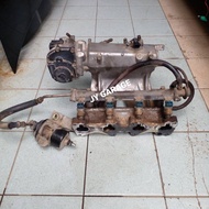 PROTON WIRA VDO 1.3 INTAKE COMPLETE TROTTLE BODY+FUEL RAIL & INJECTOR