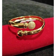 Bangle  Gold Plated Jewellery | Gelang Tangan Saduran Emas 999 | BG8436