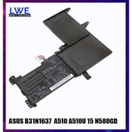 ASUS B31N1637 C31N1637 A510 A510U 15 N580GD N580VD X510U S510U N580 X510UR LAPTOP BATTERY