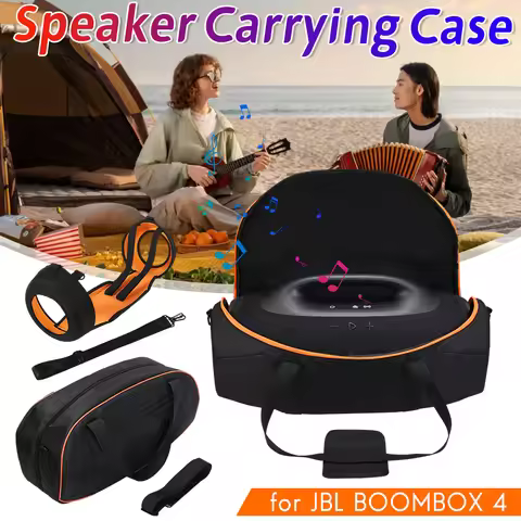 Portable Speaker Bag for JBL BOOMBOX 4 Speaker Sound Permeable Bags BOOMBOX 4 Transparent Box Outdoo