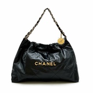 CHANEL 新款22 Hobo bag - 小號黑金