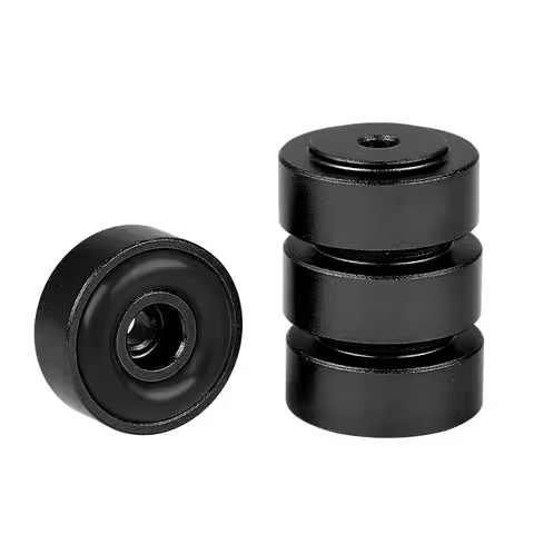 4Pcs 20x8mm Amplifier Pad Aluminum Alloy Shock Absorption Speaker Spikes Stand Feet for Stereo Speak