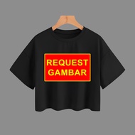 Blu3safe - Crop Top Request Image - Custom Image| Women's DTF Design