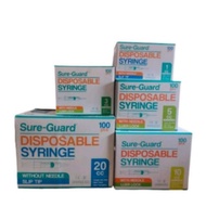 DISPOSABLE SYRINGE 1CC, 3CC, 5CC AND 10CC perbox