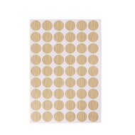 54 in 1 Self-adhesive Screw Hole Stickers,1-Table Self-adhesive Screw Covers Caps Dustproof Sticker 