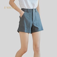 Eyouth 20208 Women shorts Casual pocket ladies short pants
