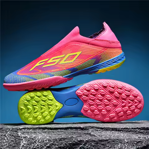 Men Football Shoes Original FG/TF Grass Field Training Futsal Hall Football Boot Outdoor Sports Foot