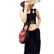 Handmade bag Woven Cotton Bag Women bag Shoulder bag Crossbody Bag Colorful